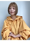 ミニボブ/ぱつっとボブ/顔周りレイヤー/中崎町