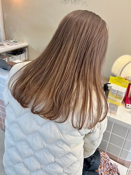 ピピバイヨーク(pipi, by yoke.) 透明感カラー/ライトブラウン