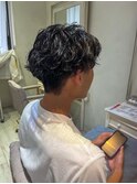 【山崎】爽やかツーブロック/刈り上げ/束感/黒髪ショート