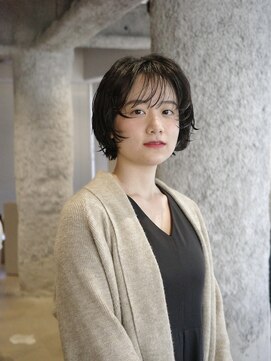 ネロ フタコタマガワ(NERO FUTAKOTAMAGAWA) 【加藤 青空】　ショートボブ  ×  パーマ