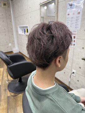 ウル 久留米(URU) ピンクグレージュヘア☆