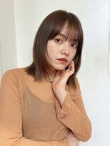 レイヤーカット　顔周りレイヤー　ボブレイヤー