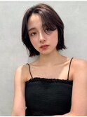 レイヤー/ネビージュ/韓国ヘア/イメチェン/縮毛矯正/中野/