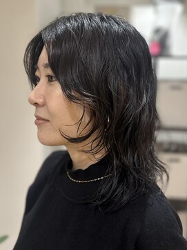 アピッシュ(apish 並木通り) 多毛向き♪ウルフパーマ♪