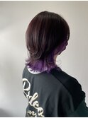 ウルフカット/インナーカラ