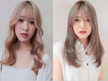 ソレイユ フタガワ(SOLEIL FUTAGAWA)の写真/【豊橋】振り返る程の透明感♪ダメージレスカラーで煌めく艶髪×お洒落上級者も納得の仕上がりを叶えます!!