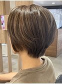 丸みひし形レイヤーショート