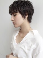 ジーナ 渋谷 表参道(JINA)&nbsp;大人ショートボブ/ハンサムショート/前髪あり/30代/40代/50代