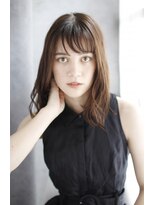 シャンティ 目白(SHANTi)&nbsp;抜け感バングのセミウェットカールスタイル