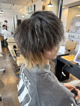 スタイル 皆実店(STYLE) メンズカット/カラー/ハイライト/インナー/ウルフ