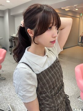 ボタン シブヤ(VOTAN SHIBUYA) 結んでも可愛い顔周り◎