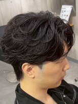 ビカムメンズヘアー 栄店(become men's hair)&nbsp;ニュアンスフェザー/フェザーパーマ/名古屋