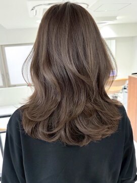 ヘアサロン リボーン(Hair salon Reborn) ミディアムレイヤーケアカラー20代30代