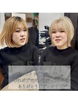 ヌリ 錦糸町(NuRI)&nbsp;♪グレージュインナーカラーショートカットショート髪質改善ケア