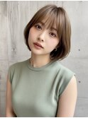 【mii岡崎】大人上品ミニボブ