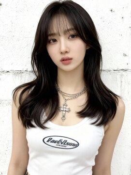 エイチ 大阪梅田(H) シルバーアッシュ裾カラーボブウルフウルフボブくびれボブ50代