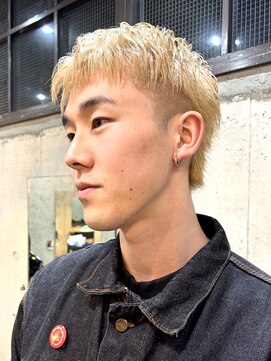 ナループロアオハナ(Nalu pu loa ohana) メンズブリーチスパイキーショートメンズショート