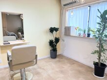 ウサギヘアー(Usagi hair)の雰囲気(お花と植物で癒されます☆)