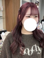 ハレル 戸塚(HAREru.)&nbsp;ピンクカラー/ブリーチありピンクカラー/ハーフツイン