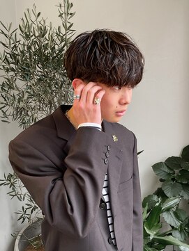 ソソ(soso) ルーズパーマメンズマッシュ