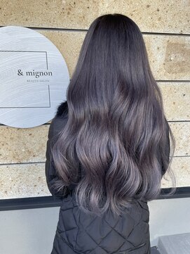 ミニョン(& mignon) ラベンダー