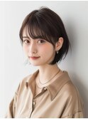 丸みショートボブ10代20代30代40代