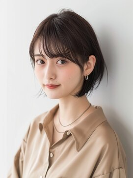 レーヴ(Reve) 丸みショートボブ10代20代30代40代