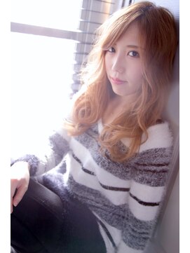 リルア 博多(LIRUA) ☆女っぽカジュアルロング☆ベージュ