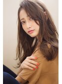 【添田】似合わせカット ヴェールウェーブなロンググレージュ
