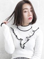 ルティア(Lutia) グレージュ センターパート!