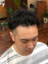 ラグヘアーデザイン(RAG hair design) ツーブロック×パーマ