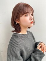 ガーデントウキョウ(GARDEN Tokyo) 【GARDEN荒井夏海】ふんわりレイヤーロブ×マロンブラウン