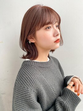 ガーデントウキョウ(GARDEN Tokyo) 【GARDEN荒井夏海】ふんわりレイヤーロブ×マロンブラウン