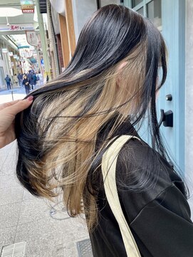 ノア(noa) ブルーブラック×ブロンドベージュ