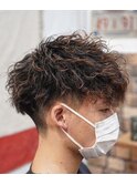 大きく波打つ!波打ちパーマスタイル!