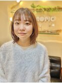 【morio池袋】結べる毛先ぱっつん長めボブ○