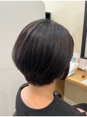 丸みショートカット