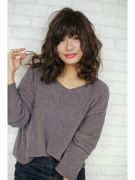 サファイア(SAPPHIRE) 小顔バングのフワミディ♪♪