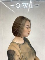 アリープアウル(ALEAP owl)&nbsp;【manami】フェイスフレーミング[刈り上げボブ]