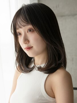 ホロン 池袋(HOLON) 池袋HOLON【レイヤーカット/ワンカール/小顔/黒髪/顔まわり】