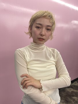 キジ(KIJI) 低負担wカラー ※ブリーチ詳細はブログまで