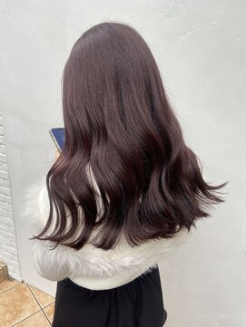 ミント バイ フォルテ(mint by FORTE) ブリーチなしピンクブラウン