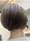 丸み風ボブスタイル