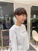刈り上げ/マッシュ/ショート