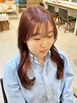 ネオリーブカップ 町田店(Neolive capu)&nbsp;ナチュラルなレッドブラウンカラー【町田/暖色/韓国風】