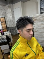 アウラ 近鉄八尾駅前店(Aura)&nbsp;#八尾メンズ　#八尾スパイキーショート　#八尾メンズマッシュ