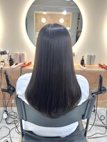 キャンバス バイ ネオリーブ 横浜西口(Canvas by neo.)&nbsp;艶髪　酸性ストレート　くすみベージュ