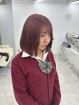 ブラウン(Brown)&nbsp;#haru カシスレッドカラー