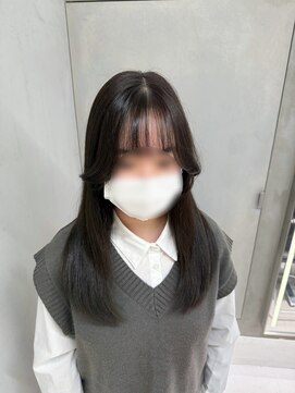 スイ 松戸(SUI) 伸びても気にならないブラウンカラー