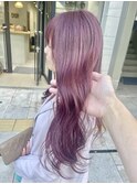 【Feria松山】ピンクラベンダーベージュ/ピンクベージュ